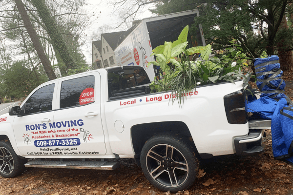 Ron's Moving Company for moving house plants, large plants and gardens in South Jersey